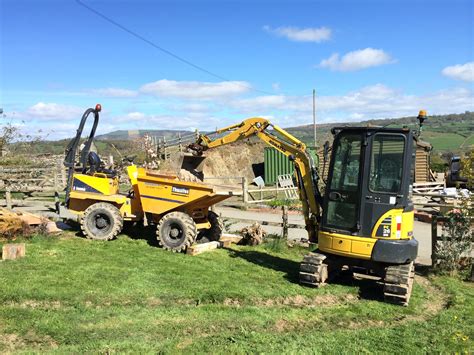 mini digger hire stranraer|Digger & Dumper hire; .